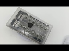 Hộp an toàn cánh tay tiêu chuẩn với thanh bus tích cực và âm - Hộp an toàn 12 chiều với bus âm