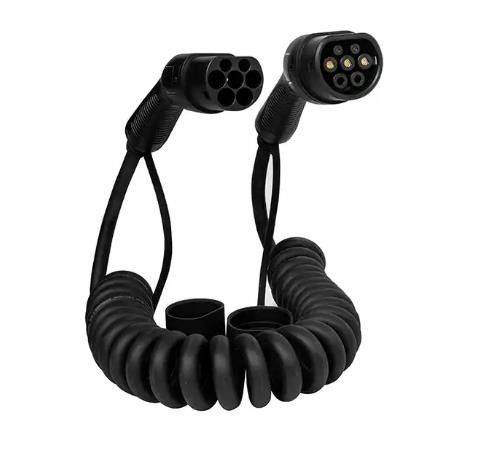 16A 3 giai đoạn bộ sạc Ev Xe cáp sạc xe điện Ev sạc cáp xe loại 2 đến loại 2 Ev sạc cáp