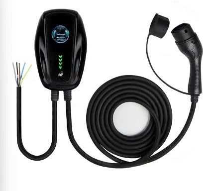 Bộ sạc EV treo tường di động tại nhà 32A Trạm sạc hộp treo tường loại 2