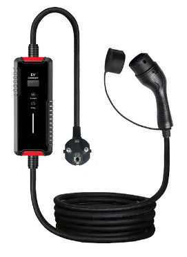 GBT 3.5KW 7KW IP65 Bộ sạc xe điện xách tay nhỏ gọn chống thời tiết và bảo vệ hiện tại