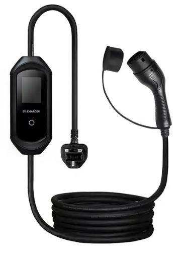 IP55 Loại 2 Bộ sạc xe điện di động 3.5KW 7KW Nhà nhẹ dễ cài đặt