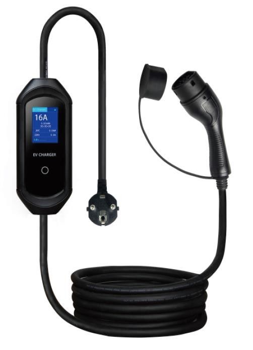 IP55 Loại 2 Bộ sạc xe điện di động 3.5KW 7KW Nhà nhẹ dễ cài đặt
