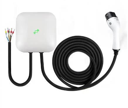 Tường ngoài Ev sạc xe điện Xe hơi Evse Wallbox 32A 22 Kw loại 2
