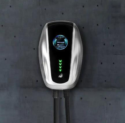 Hộp treo tường gia đình Bộ sạc EV 32A 3.6KW Loại 2 Cấp độ bảo vệ IP54