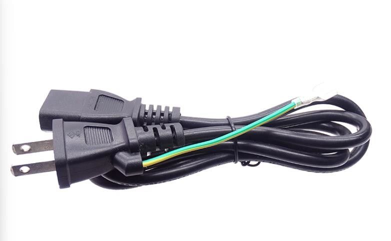 Dây nguồn quốc tế 6ft Dây nguồn Nhật 125V 2 chân