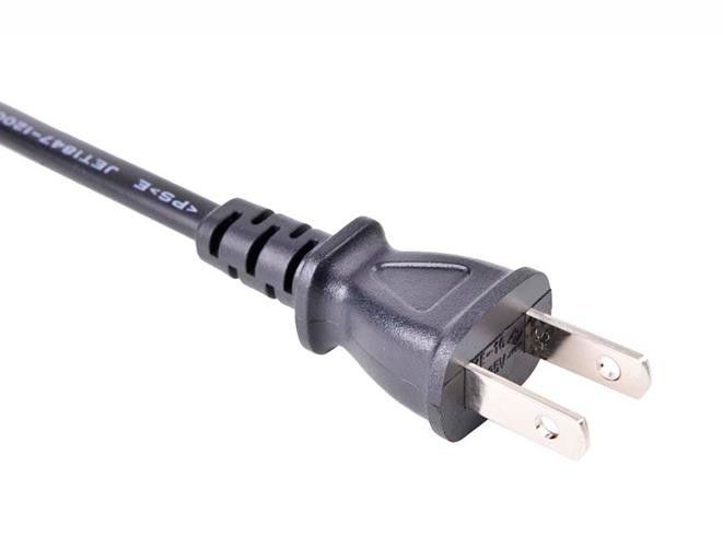Dây nguồn quốc tế 6ft Dây nguồn Nhật 125V 2 chân