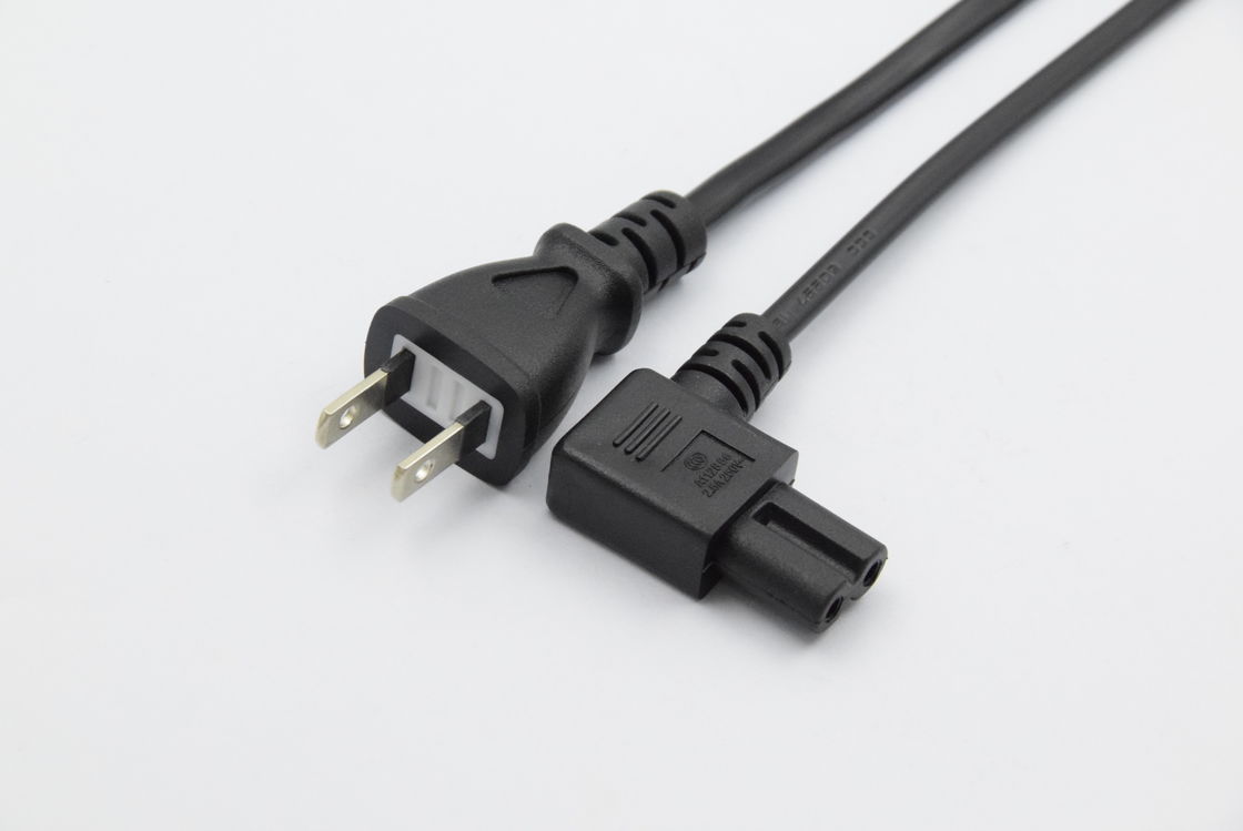 Dây nguồn PVC NEMA Nhật Bản Loại C13 18awg Cáp nguồn mở rộng