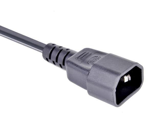 Dây nguồn AC 300V Nhật Bản Ba phích cắm Cáp nguồn mở rộng 3 lõi 18 Awg
