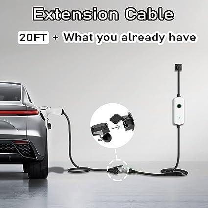 Nhà máy mới Cáp mở rộng mạnh mẽ Bộ sạc EV Ip55 J1772 Cáp mở rộng