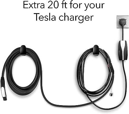 Cáp nối dài bộ sạc EV 240V PVC dài thêm 20 feet