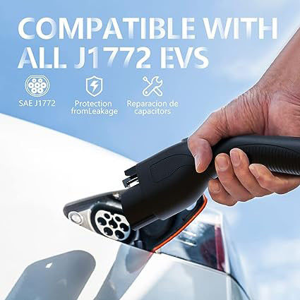 GBT 3.5KW 7KW IP65 Bộ sạc xe điện xách tay nhỏ gọn chống thời tiết và bảo vệ hiện tại