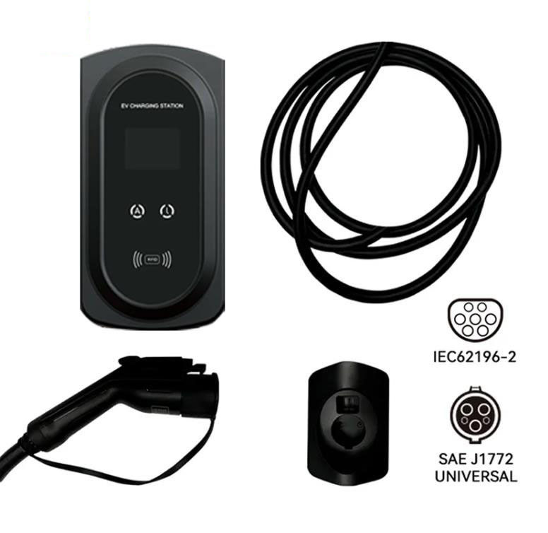 Bộ sạc EV điện OEM 7Kw Wallbox Loại 2 Bộ sạc gia đình EV Cấp 2