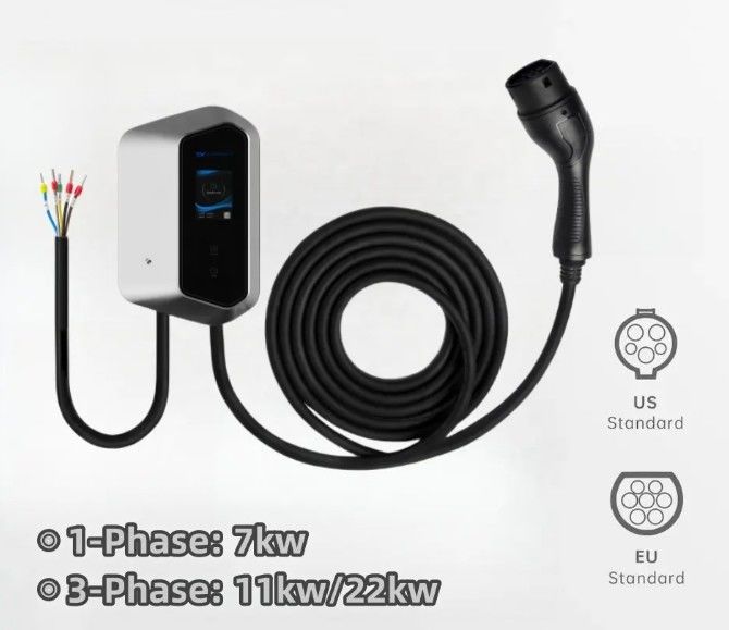 Loại 2 AC 16A 32A Sản phẩm sạc nhanh Cỗ xe điện 250-480v