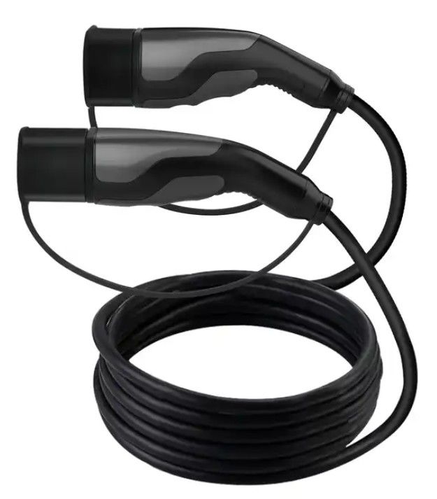 Iec 62196 10m Ev sạc cáp 1 giai đoạn / 3 giai đoạn loại 2 đến loại 2