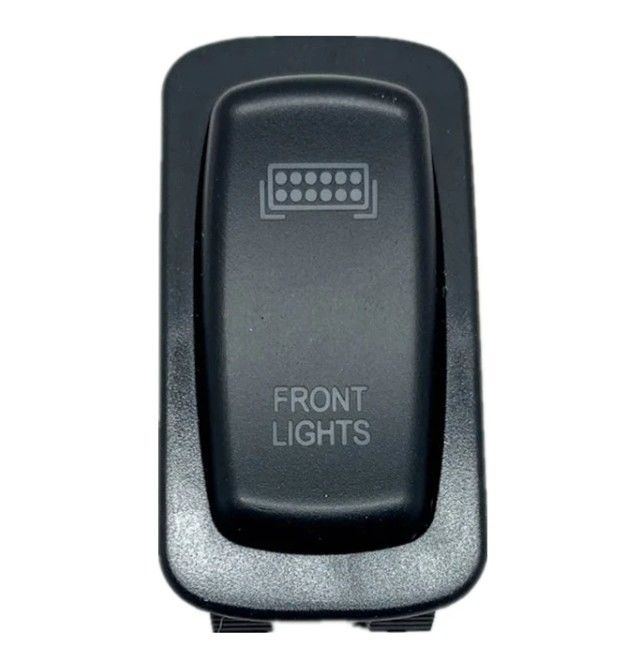 Carling Style Car Rocker Switch 12v 20a 24v 10a Áp phủ màu đỏ Đèn đèn LED Đèn bảng điều khiển Cảnh báo khẩn cấp