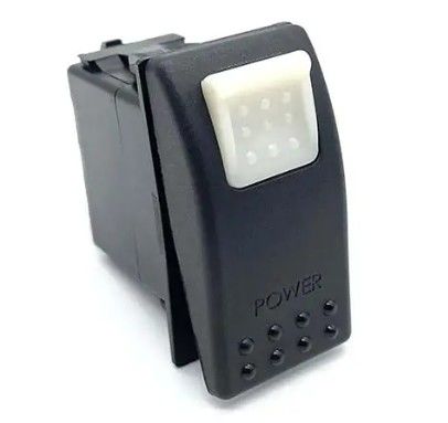 Dc 24v 10a 20a Safety Rocker Switch Car Boat Marine Toggle Print Laser 12v