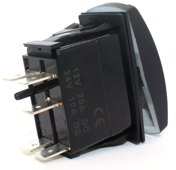 Dc 24v 10a 20a Safety Rocker Switch Car Boat Marine Toggle Print Laser 12v