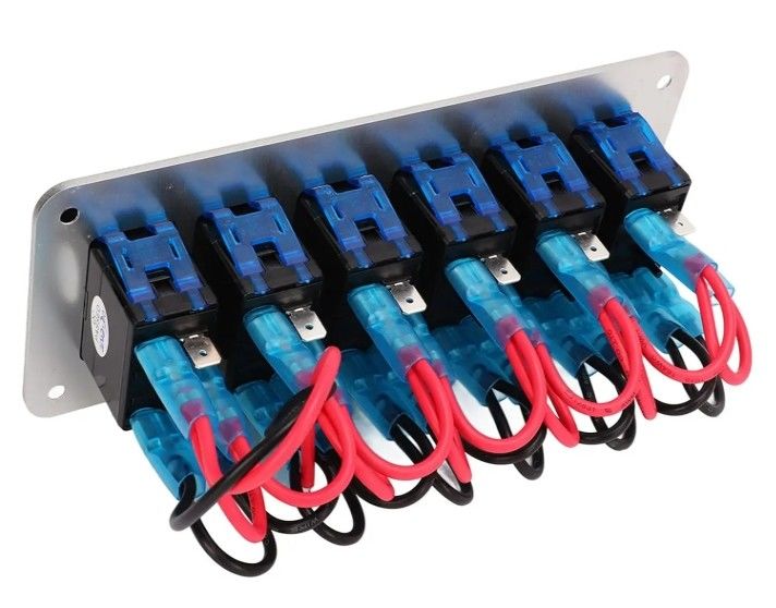 Bảng chuyển đổi chuyển đổi, Rocker Switch Panel Waterproof Universal UTV Boat Switch nhỏ