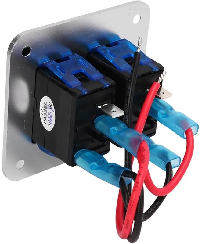 Bảng chuyển đổi chuyển đổi, Rocker Switch Panel Waterproof Universal UTV Boat Switch nhỏ