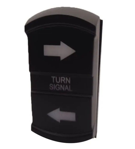 New Style Custom DIY Icon DC 12V 7Pin ON-OFF LED Blue Light Turn Signal Rocker Switch Cho xe ô tô 4X4 Xe tải thuyền