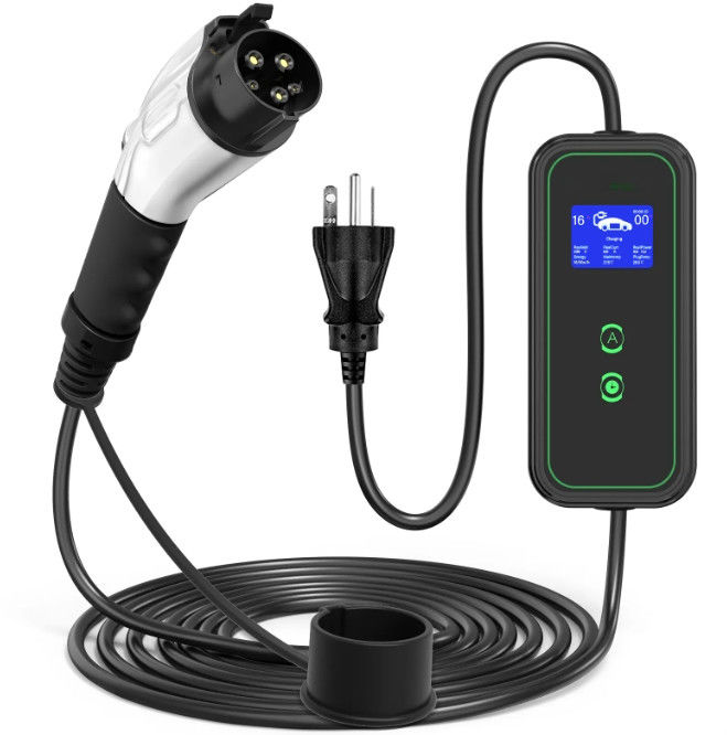 Loại 1 Bộ sạc EV di động SAE J1772 16A 32A 40A Với Chứng chỉ UL&CE&FCC&ROHS