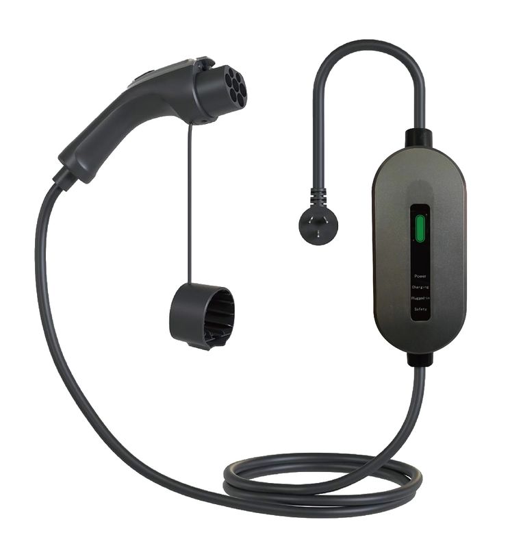 16A 32A Bộ sạc xe điện di động loại 2 hộp sạc xe điện cáp IP55