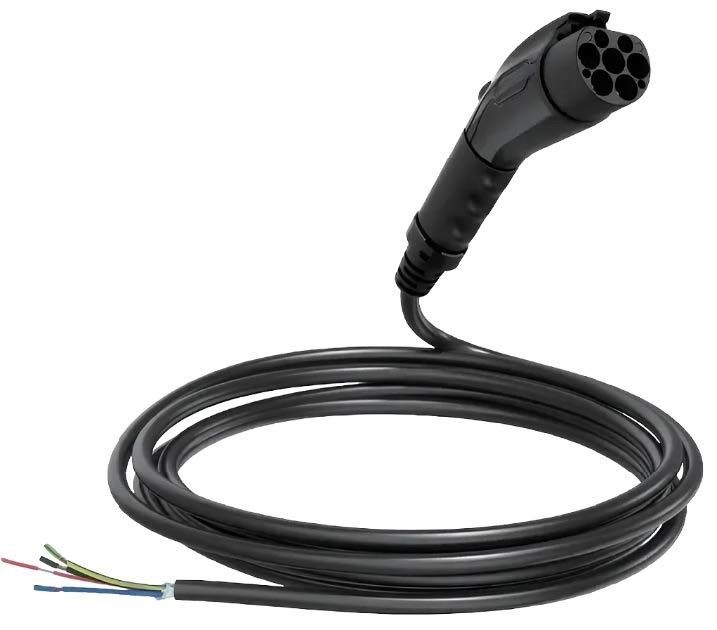 Cáp sạc AC EV di động Cắm súng GBT Cáp sạc xe hơi EV 7 KW 32A