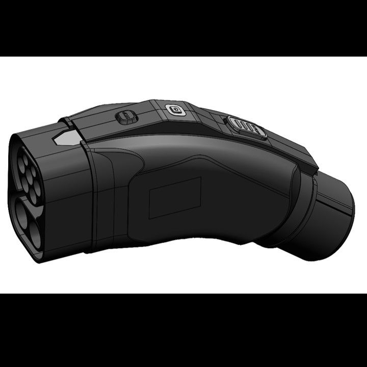 125A DC MAX 500V CCS2 TO CHAdeMO Adapter DC nhanh 50kw / 62.5kw / 100kw