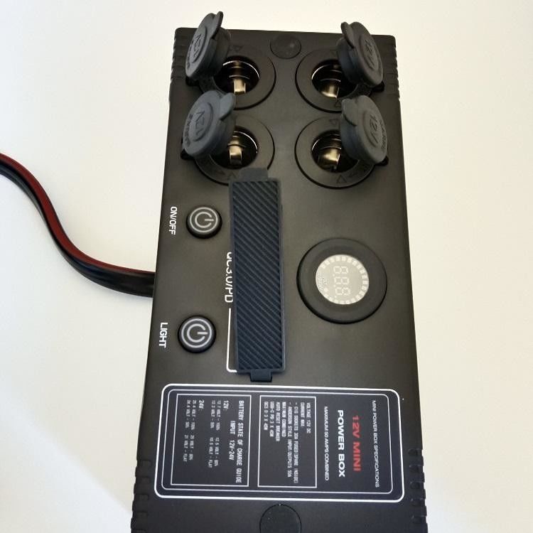 USB di động QC3.0 PD Switch Control DC DC sạc Mini Power Box Với Control Box
