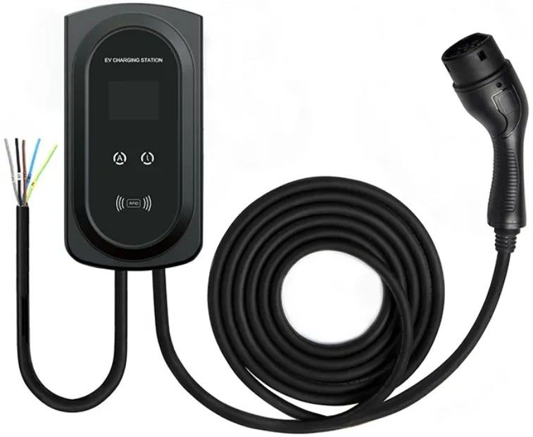 GBT Ac Wall Ev sạc 32a Wallbox Ev sạc tường Mount Level 2 Ev sạc cho nhà
