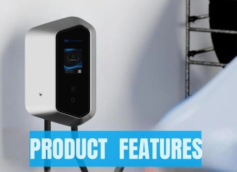 7KW 11KW 22KW Điện thoại thông minh APP điều khiển EV sạc 16A 32A GBT Wallbox sạc trạm
