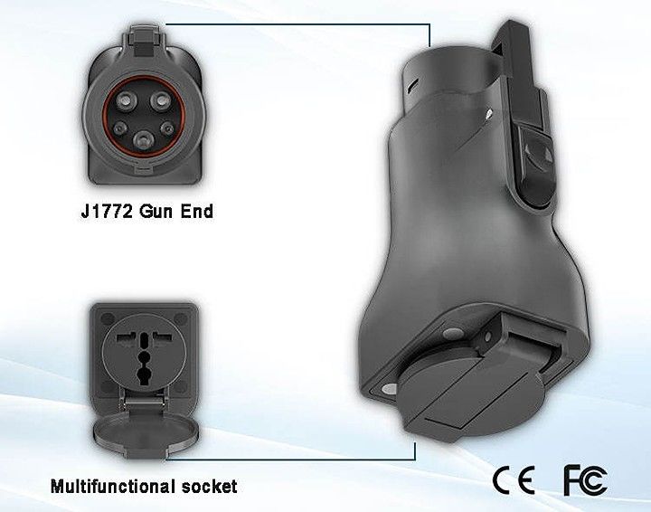 Xe để tải Adapter J1772 Plug Ev Connector Adapter Ev Cung cấp ổ cắm J1772
