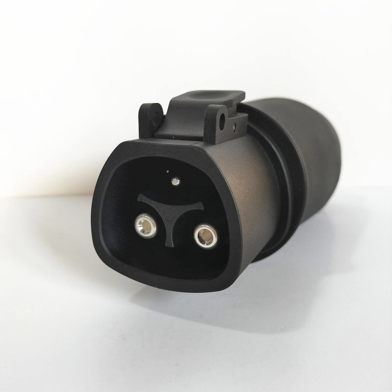 Tesla To Type2 Charger Adapter 60A max Connector 14kw Ev Plug Sạc nhanh