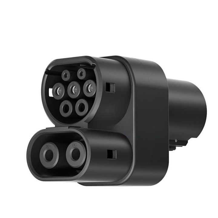 Tesla đến Ccs 2 Adapter 200A Xe điện Dc Ev Car Charger Plug Connector Adapter