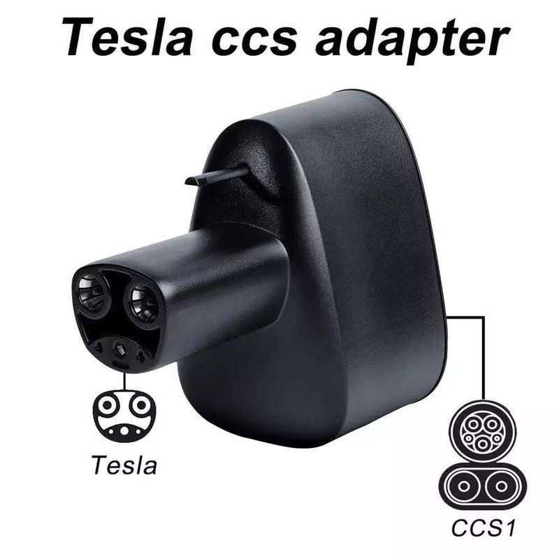 DC Connector CCS1 để Tesla EV sạc nhanh 250KW Cho Tesla sạc Adapter
