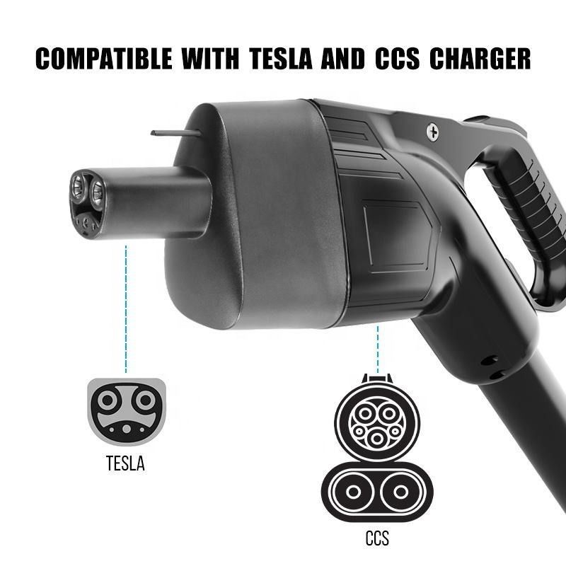 DC Connector CCS1 để Tesla EV sạc nhanh 250KW Cho Tesla sạc Adapter