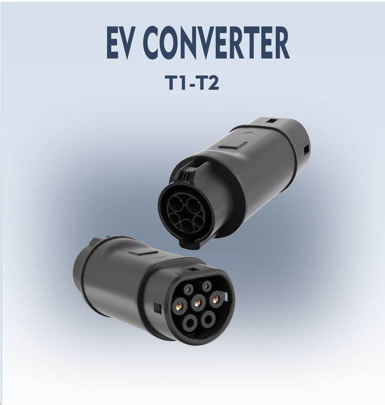 Bộ điều hợp EV Bộ sạc EV SAE J1772 loại 1 đến IEC 62196 loại 2 Tương thích với đầu nối sạc TYPE 1