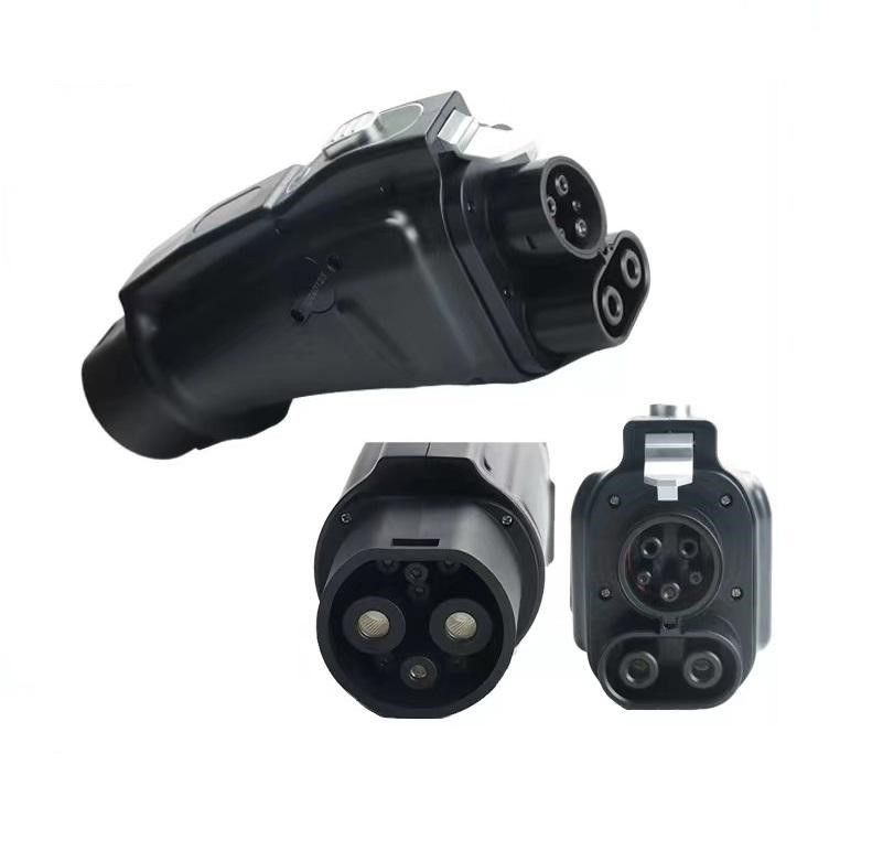 DC Charging EV Adapter CCS1 đến kết nối GBT Ev Fast Charging Plug 200a Dc Combo Adapter