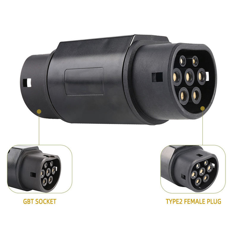 Bộ kết nối sạc năng lượng mới 32A AC Type2 To GBT adapter cho EVSE Charging