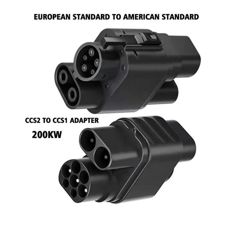 Bộ điều hợp sạc DC trực tiếp 200kw CCS2 đến CCS1 kết nối EV sạc nhanh CCS2 đến CCS1 Bộ điều hợp