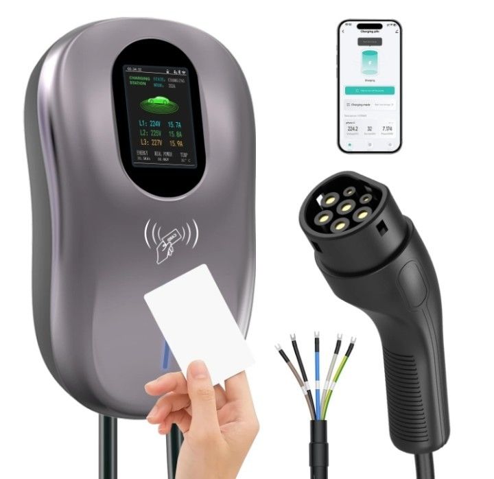 bán buôn trạm sạc EV sạc xe 11kw OEM Ev ngoài trời IEC 62196 TYPE2 wallbox ngoài trời