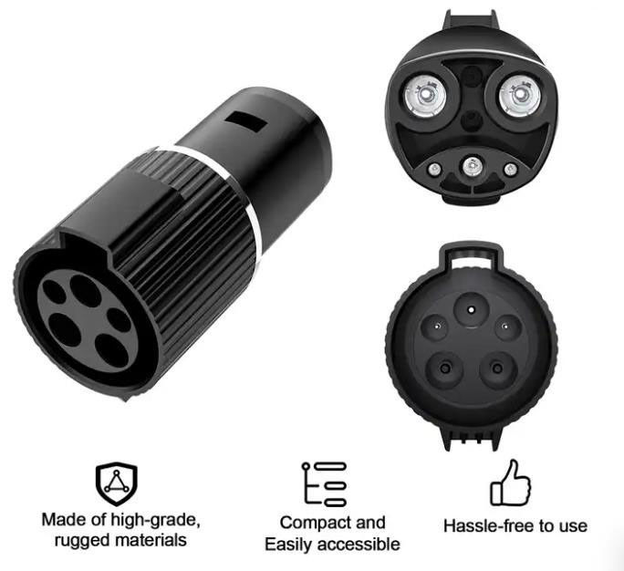 IP55 Bộ sạc xe điện EV Adapters Tesla lâu dài đến J1772 Type1